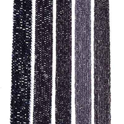 Electroplate Glass Beads Strands EGLA-A044-T1mm-A15-1