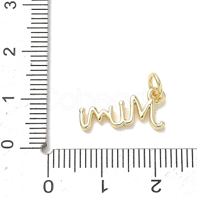 Brass Pendants KK-E796-04F-G-1