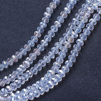 Electroplate Glass Beads Strands LS-EGLA-A034-T2mm-B02-1