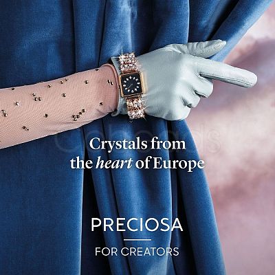 Preciosa® MAXIMA Crystal Sew-On Cups Y-PRC-SC8-20050-S-1