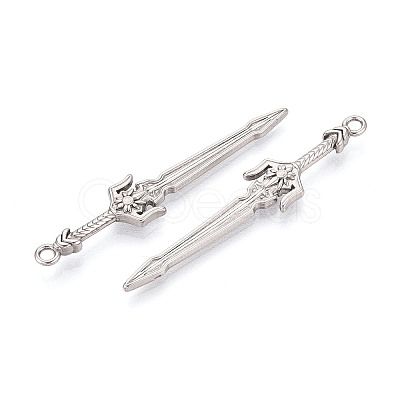 304 Stainless Steel Pendants X-STAS-N114-61P-1