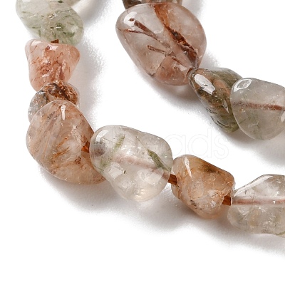 Natural Rutilated Quartz Beads Strands G-P497-01C-19-1