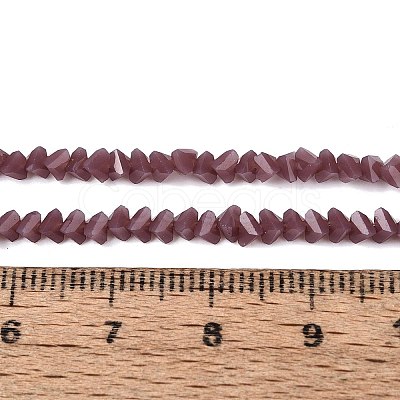 Opaque Glass Beads Strands GLAA-N019-3mm-13-1