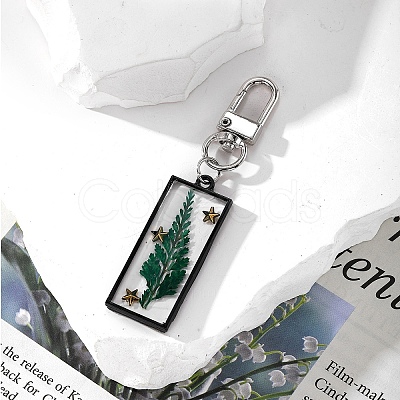 Epoxy Resin Dried Flower Pendant Decorations PW-WG14EC9-05-1