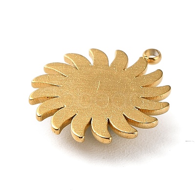 Synthetic Malachite Sun Pendants STAS-P328-05G-03-1
