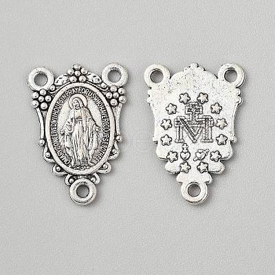 Zinc Alloy Chandelier Component Links LS-FIND-WH20007-101A-AS-1