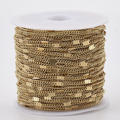 304 Stainless Steel Curb Chains STAS-R100-41-1