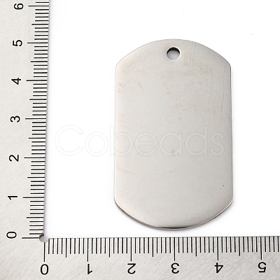 Anti-Tarnish 201 Stainless Steel Pendants STAS-R002-02P-09-1