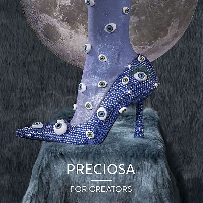 Preciosa® Crystal Hotfix Flatback Stones Y-PRC-HSS8-70350-1