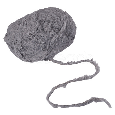 Super Bulky Faux Mink Fur Polyester Yarn YCOR-TAC0001-02D-1