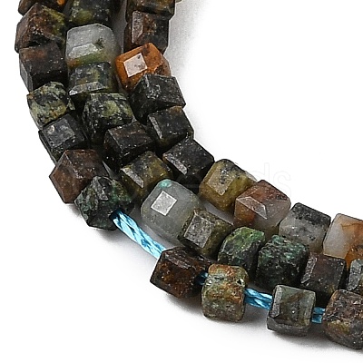 Natural African Turquoise(Jasper) Beads Strands G-RM241221-K6-1
