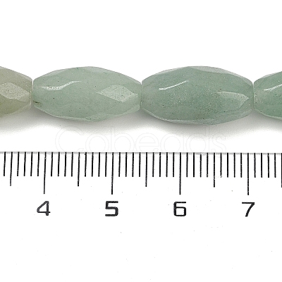 Natural Green Aventurine Beads Strands G-U018-M01-01-1