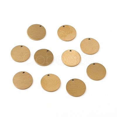 Ion Plating(IP) 304 Stainless Steel Pendants STAS-F271-02B-G-1