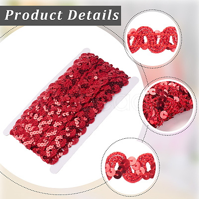 Polyester Paillette Beads OCOR-WH20012-13I-1