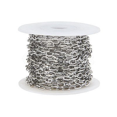 304 Stainless Steel Cable Chains CHS-CJ0001-15P-1