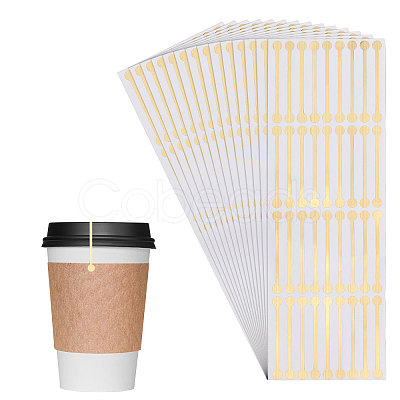 PVC Self-adhesive Stickers STIC-WH0003-60A-1