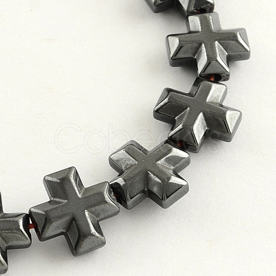Non-magnetic Synthetic Hematite Beads Strands X-G-R260-17-1