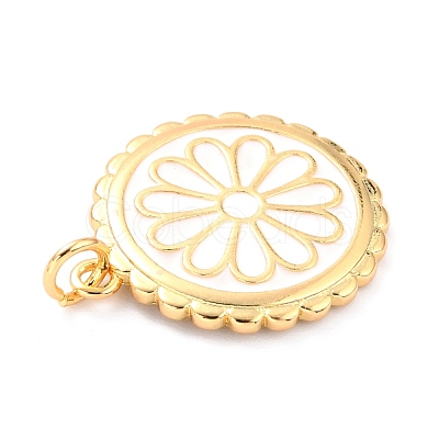 Real 18K Gold Plated Brass Pendants KK-L206-013G-01-1