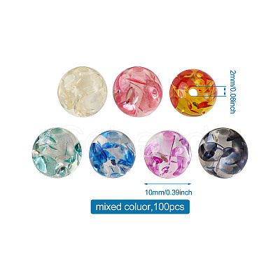 PandaHall Jewelry Resin Beads RESI-PJ0001-01-1