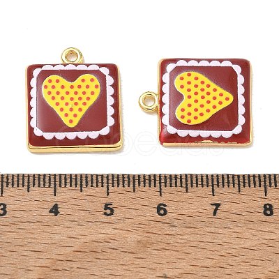 Printed Brass Pendants KK-CBAF9BC-10G-07-1