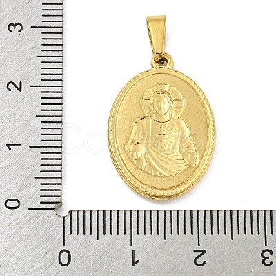 Ion Plating(IP) 304 Stainless Steel Pendants STAS-B071-02A-21G-1