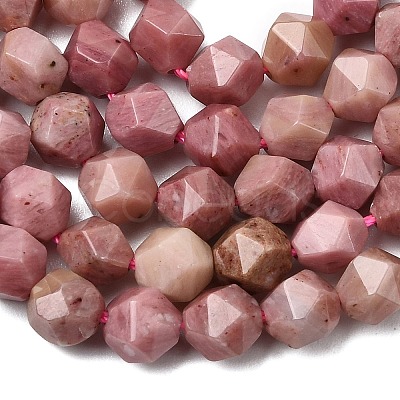 Natural Rhodonite Beads Strands G-Z119-A14-01-1