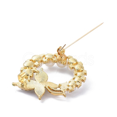 Alloy Brooch JEWB-D007-04G-1