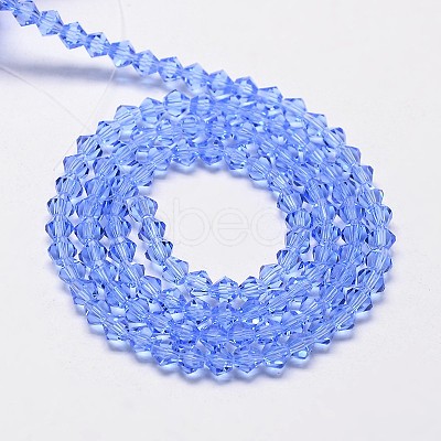 Transparent Glass Beads Strands EGLA-A039-T3mm-D07-1