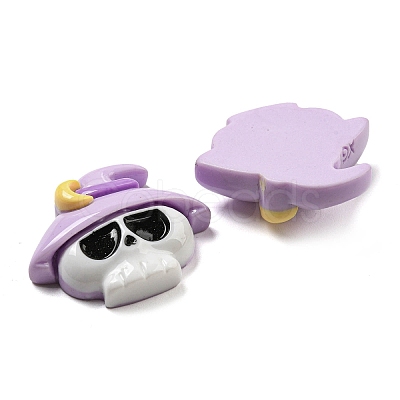 Halloween Opaque Resin Decoden Cabochons CRES-H002-02G-1