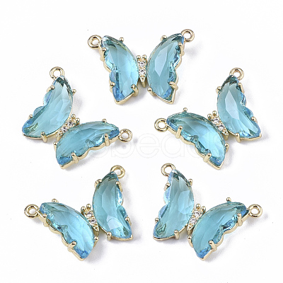 Glass Pendants GLAA-T020-01C-1