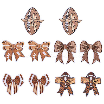 10Pcs 5 Styles Rugby Patches PATC-TA0001-15-1