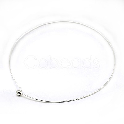 Brass Necklace Making X-BJEW-F132-01S-1