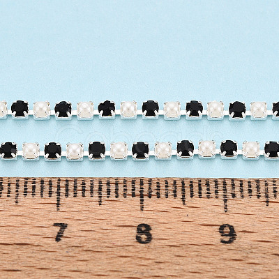 Iron Rhinestone Cup Chains CH-N005-02A-1