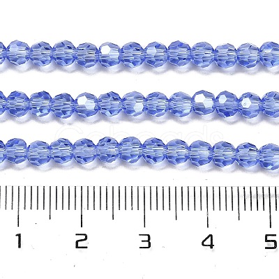 Transparent Glass Beads LS-EGLA-A035-T4mm-B14-1