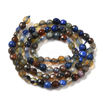Natural Agate Beads Strands G-H302-A01-07-1