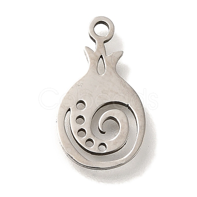201 Stainless Steel Pendants STAS-R136-01P-04-1