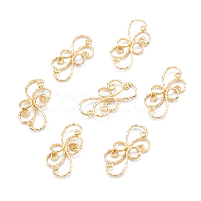 Brass Linking Rings KK-K251-18G-1
