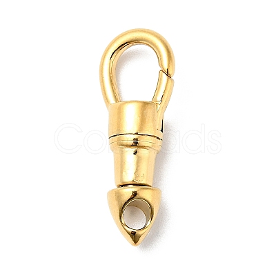 304 Stainless Steel Swivel  Clasps LS-STAS-C056-03G-1