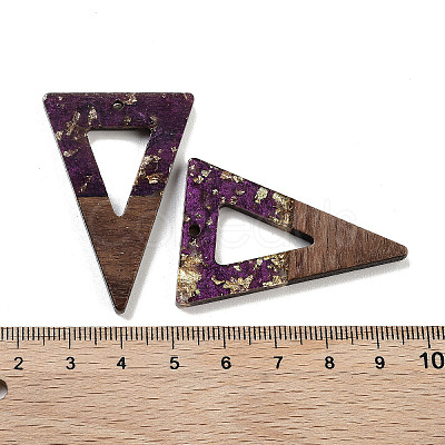 Walnut Wood Pendants FIND-Z050-03B-1