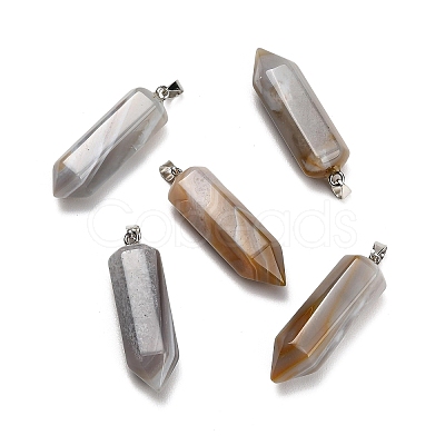 Natural & Synthetic Mixed Gemstone Pendants GG-CBAA0EE-02P-1