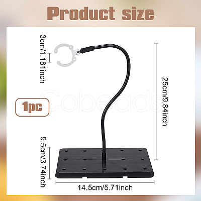 Plastic Assembled Action Figure Display Holders ODIS-WH0043-79-1