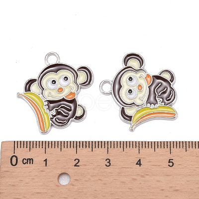 Alloy Enamel Pendants EA5857Y-8-1