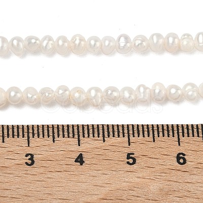 Natural Cultured Freshwater Pearl Beads Strands PEAR-L034-01-1