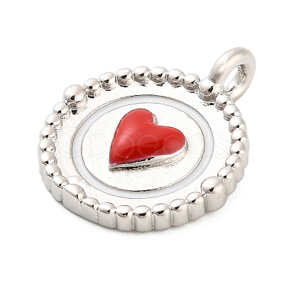 Brass Enamel Pendants KK-H527-01B-P02-1
