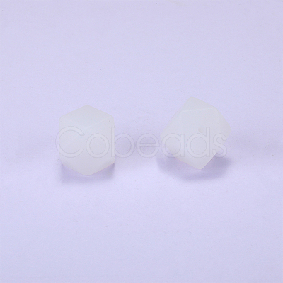 Hexagonal Silicone Beads SI-JX0020A-31-1
