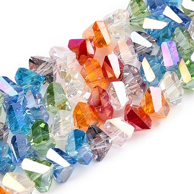 Transparent Glass Beads Strands GLAA-T023-A18-01-1