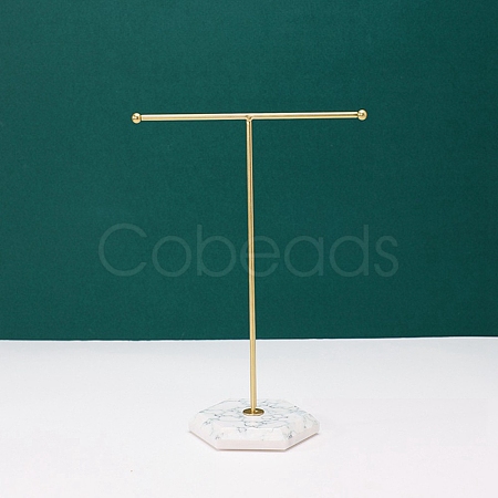 T-shaped Iron Earring Display Stands PW-WG54779-01-1