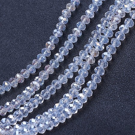 Electroplate Glass Beads Strands LS-EGLA-A034-T2mm-B02-1