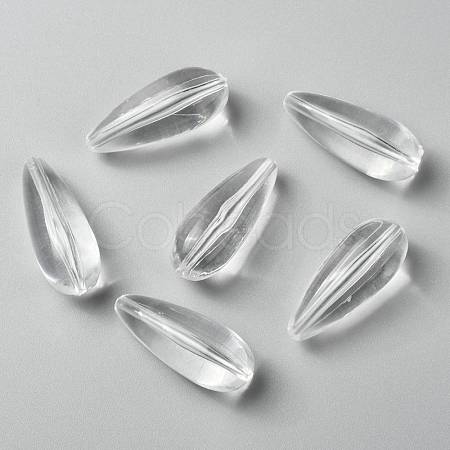 Transparent Acrylic Beads X-PL6315Y-1