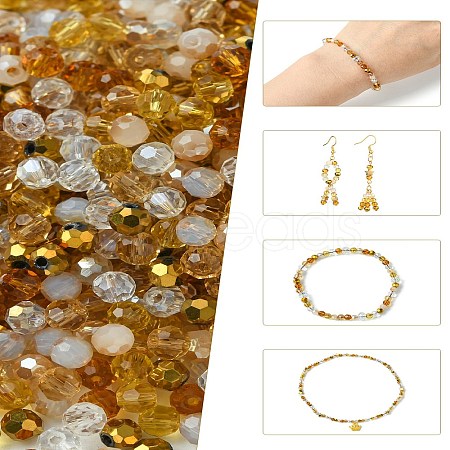 Mixed Styles Glass Beads GLAA-YWC0004-01J-1